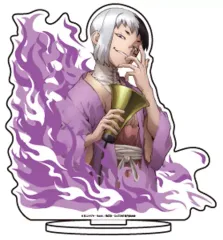 【中古】アクリルスタンド・アクリルパネル 08.あさぎりゲン キャラアクリルフィギュア 「Dr.STONE」
