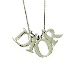 2955-2 極美品✨ Dior ネックレス CD ロゴ 希少 シルバー - メルカリ