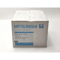 インボイス対応 新品 三菱 ブレーカー NF250-CW 3P 125A W AL-1LS SHT(AC100-240V)-1R
