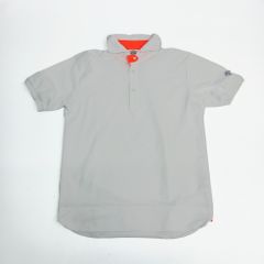 DESCENTE デサント ポロシャツ ワンポイント ホワイト O