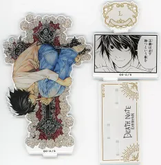【中古】アクリルスタンド・アクリルパネル L アクリルジオラマ 「デスノート展 DEATH NOTE EXHIBITION」