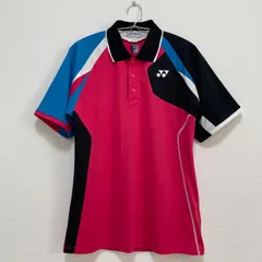 YONEX バドミントンウェア 大会用 襟付き ポロシャツ Mサイズ マルチカラー ユニフォーム