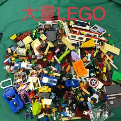 中古 LEGO レゴ   バラバラ パーツ ブロック ベースプレート ミニフィグ など 大量 3.5㎏以上 まとめ売り DH-262-B2 ※基本ブロック 特殊パーツ 基礎板 バイク　車　キャンピングカー　船　乗り物　多数 361
