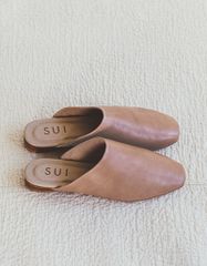 SUI ミュール　ベージュローゼ　24.5-25.0cm