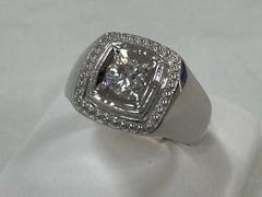 ノンブランドジュエリー ダイヤモンドリング Pt900 プラチナ900 【中古】 【リング】 【送料無料】