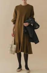 F by ROSSO　裾フレアワンピース