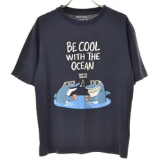MUVEIL - MUVEIL ミュベール Tシャツ・カットソー 38(M位) 青系(ラメ) 【古着】【中古】 MUVEIL（ミュベール）の「【MUVEIL】サソリ刺繍Tシャツ