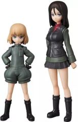 [중고] 피규어 UDF 카츄샤 & 논나세트 [걸즈 & 팬처 최종장] ULTRA DETAIL FIGURE No.495