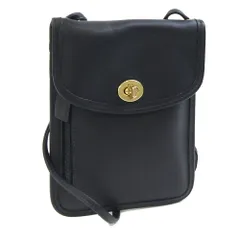  コーチ ショルダーバッグ 6908 ブラック レザー