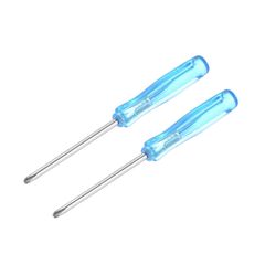 新品 uxcell ミニプラスドライバー 2.0mm x 65 mm 小型家電修理用 滑りにくいハンドルデザイン 2個入り