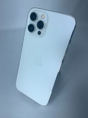 【中古・フレームキズ有】iPhone 12 ProMax 128GB シルバー simロック解除済
