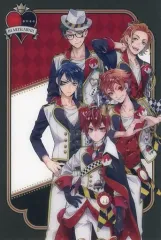 【中古】食玩 雑貨 ハーツラビュル寮 「ディズニー ツイステッドワンダーランド クリアポストカード」