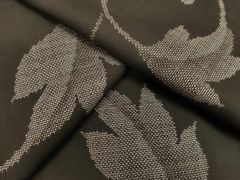 平和屋着物○九寸名古屋帯 作家物 舞花文 金彩 鬼しぼ縮緬 正絹 逸品  