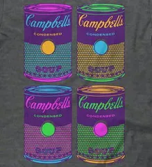 キャンベル スープ カンパニー Tシャツ CAMPBELLS 4 CANS 正規品