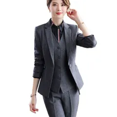 ☆ グレー ☆ Sサイズ ☆ ビジネススーツ レディース lybs281 レディース スーツ セット 上下セット ビジネススーツ フォーマルスーツ ジャケット パンツスーツ 礼服 かっこいい 春 夏 秋 冬 セットアップ 就活 リクルート 入学式 卒業式