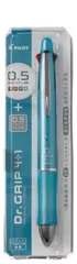 新品 Pilot パイロット 多機能筆記具 ドクターグリップ4+1 ミントグリーン PBKHDF1SEF-MG