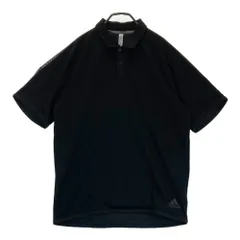 サイズ：O ADIDAS GOLF アディダスゴルフ HB3575 メッシュ 半袖ポロシャツ  ブラック系 [240101483682] ゴルフウェア メンズ ストスト