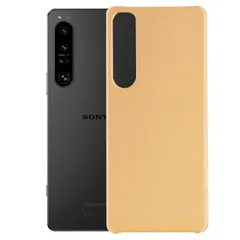 Xperia 1 IV ケース SO-51C SOG06 エクスペリア1 マーク4  耐衝撃 シンプル さらさら ハード ケース 【Color】 ゴールドのサムネイル