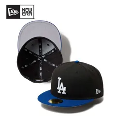 ニューエラ キャップ NEWERA 5950 59FIFTY Powered by GORO NAKATSUGAWA min-nano ロサンゼルス・ドジャース ブラック ライトロイヤルバイザー 中津川吾郎 コラボ 開幕戦 東京 (241030)