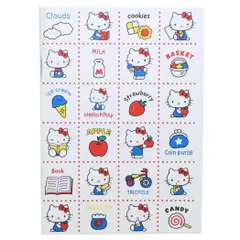 【メール便】ハローキティ シール帳 大人のシール帳 サンリオ カミオジャパン シール交換 シール手帳 キャラクター グッズ 