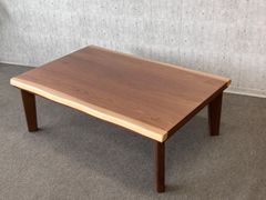 国産コタツ　120×80 ウォールナット突き板