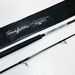 §§PALMS パームス サーフスターJカスタム ガイドクラック、茶サビ軽、グリップテカリ SFAJS-98X4H ルアーロッド 程度BC