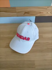 アディダス◆レディース ウィメンズ ツイルキャップ 帽子 ホワイト ネイビー