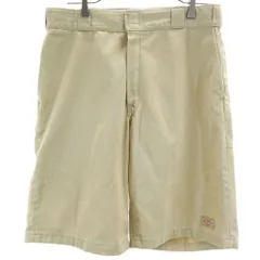 ディッキーズ チノショートパンツ ベージュ Dickies メンズ 古着 【240525】