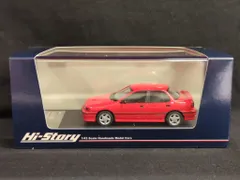 インターアライド 1/43 Hi Story ISUZU GEMINI R 4WD (1990) カスタマイズ フレームレッド