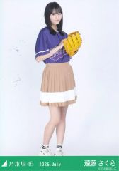 乃木坂46 生写真 遠藤さくら ベースボールシャツ2025③ - メルカリ