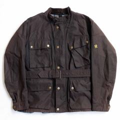 【イタリア製】Belstaff【TRIALMASTER モーターサイクルジャケット】M オイルド ベルスタッフ 2303256