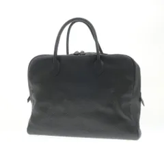 【中古】シセイ Cisei guji別注 シュリンクレザー ブリーフケース ブラック【W39xH30xD11】【メンズ】のサムネイル