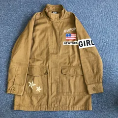 アナップガールジャケット　ミリタリー　140　S