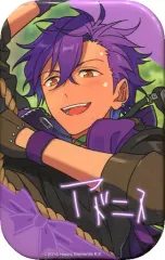 【中古】バッジ・ピンズ 乙狩アドニス 「アミューズメント一番カフェ あんさんぶるスターズ! ～AUTUMN☆2019～vol.1 スクエア型缶バッジ」