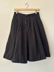 MHL.コットンフレアスカート