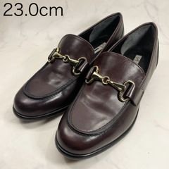 【新品 訳あり】イング　ビットローファー　23.0㎝　ダークブラウン