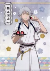 【中古】クリアファイル 鶴丸国永 A4クリアファイル 「特 刀剣乱舞-花丸- ～雪月華～ 華ノ巻×ファミリーマート 公開記念キャンぺーン」 対象商品購入特典