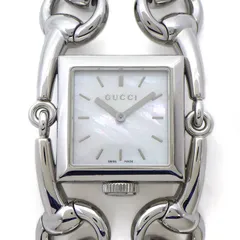 GUCCI グッチ 腕時計 シニョーリア サイドダイヤ 116.3 シェル文字盤