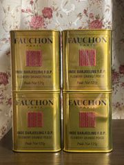 FAUCHON フォション 紅茶アールグレイ（缶入り）計4個 - ショップ