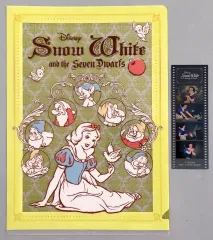【中古】グッズセット 白雪姫 A5クリアファイル＆フィルム風ブックマークセット 「一番くじ ディズニープリンセス Dreaming Flowers」 K賞