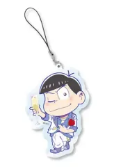 【中古】ストラップ(キャラクター) カラ松 「おそ松さん ホスト松 トレーディングアクリルストラップ」
