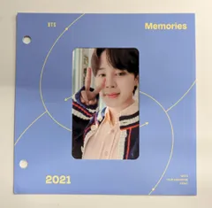 BTS MEMORIES OF 2021 JIMIN 台紙付トレーディングカード
