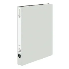（まとめ買い）コクヨ リングファイル ER A4縦 内径30ミリ 2穴 ライトグレー フ-UR430NLM 【5冊セット】