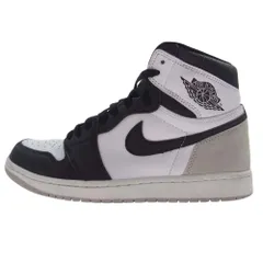 NIKE ナイキ スニーカー 555088-108 AIR JORDAN 1 RETRO HIGH OG 1 レトロ ハイ オリジナル ハイカット スニーカー ブラック系 ホワイト系 27.0cm【中古】