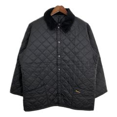 Barbour バブアー LIDDESDALE リッズデイル キルティングジャケット ブラック(メンズ XL)中古 古着 U3046