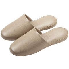 【在庫処分】スリッパ ルームシューズ 348916 27cm 来客用 うすだいだい ベージュ にも シンプル [ニッポンスリッパ]