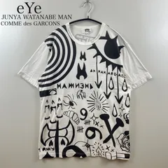eYe JUNYA WATANABE MAN COMME des GARCONS CDG AD2015 all pattern Tee M WP-T906 ジュンヤワタナベマン コムデギャルソン 総柄 Tシャツ アーカイブ オールド 平成