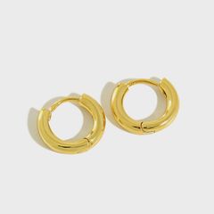 E029 ピアス イヤリング フープピアス 中折れ キャッチレス ミニピアス silver925 シルバー 
ゴールド