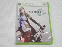 xbox360★FINAL FANTASY 13 海外版 北米版★箱付・説明書付・ソフト付★動作確認済