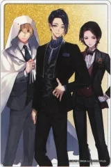 【中古】アクリルスタンド・アクリルパネル 三日月宗近＆山姥切国広＆加州清光 ラメ入りアクリルブロック 「刀剣乱舞-ONLINE-」 PASH!2月号応募者全員サービス